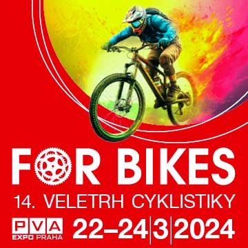 14. veletrh cyklistiky FOR BIKES 22. - 24. 3. 2024